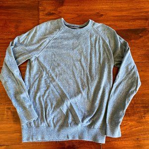 Banana Republic - Organic Slub Cotton Crewneck Sweater - Blue - Small